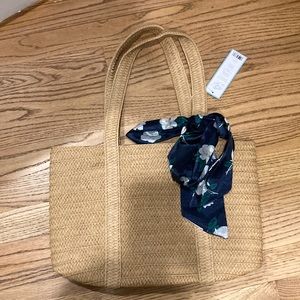 NWT Draper James Everyday Straw Tote